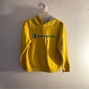 Champion Kids Bright Yellow Hoodie